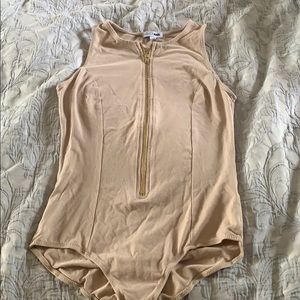 Beige bodysuit